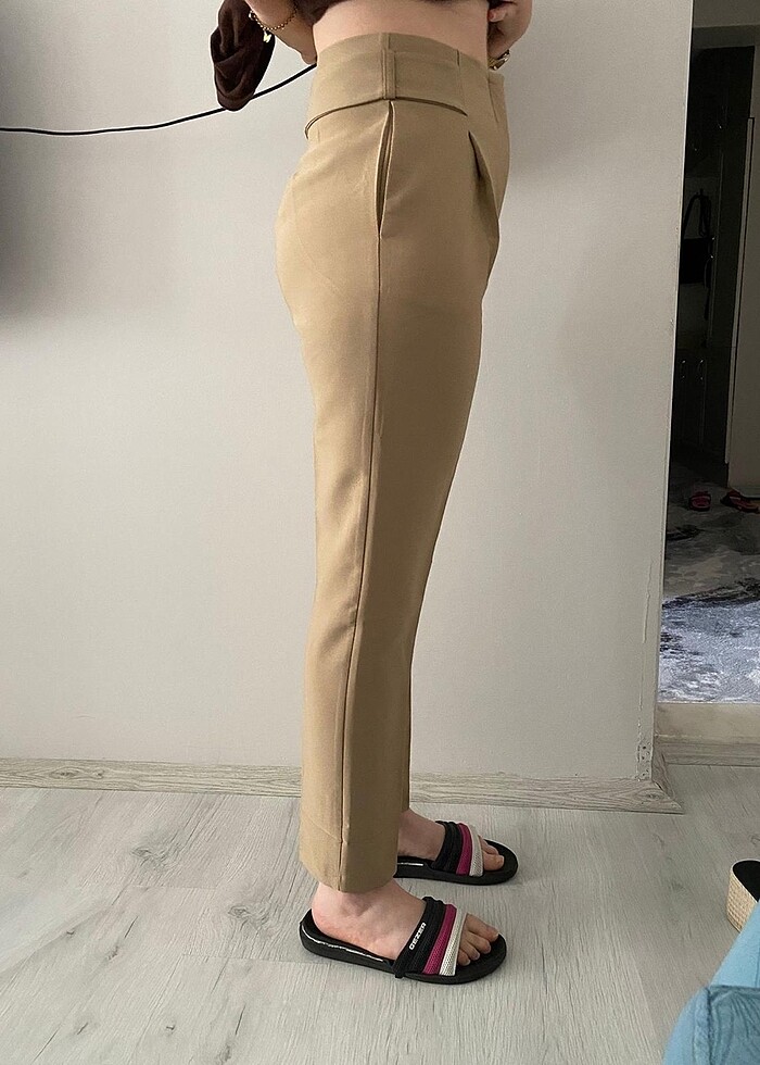 Havuç kesim pantolon - Görsel 5