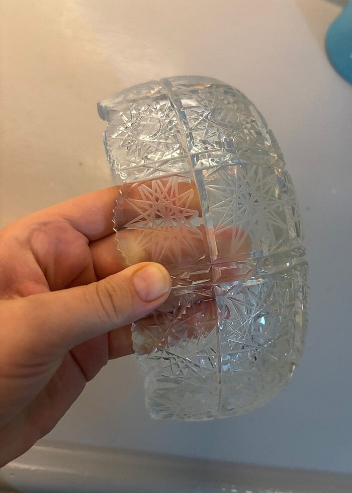 Kristal kesme kase - Görsel 5