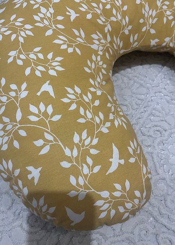 Sarı Desenli Emzirme ve Hamile Yastığı - Görsel 2