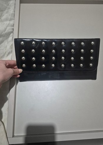 Diğer Siyah Metal Civili Uzun Cuzdan