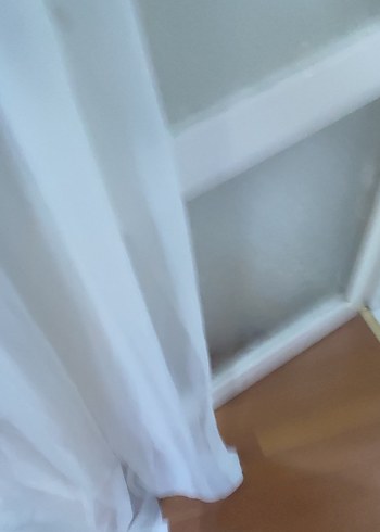 Beyaz Düz Perde - Görsel 3