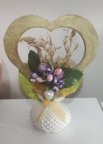 Kalp temalı sofra dekoru - Görsel 3