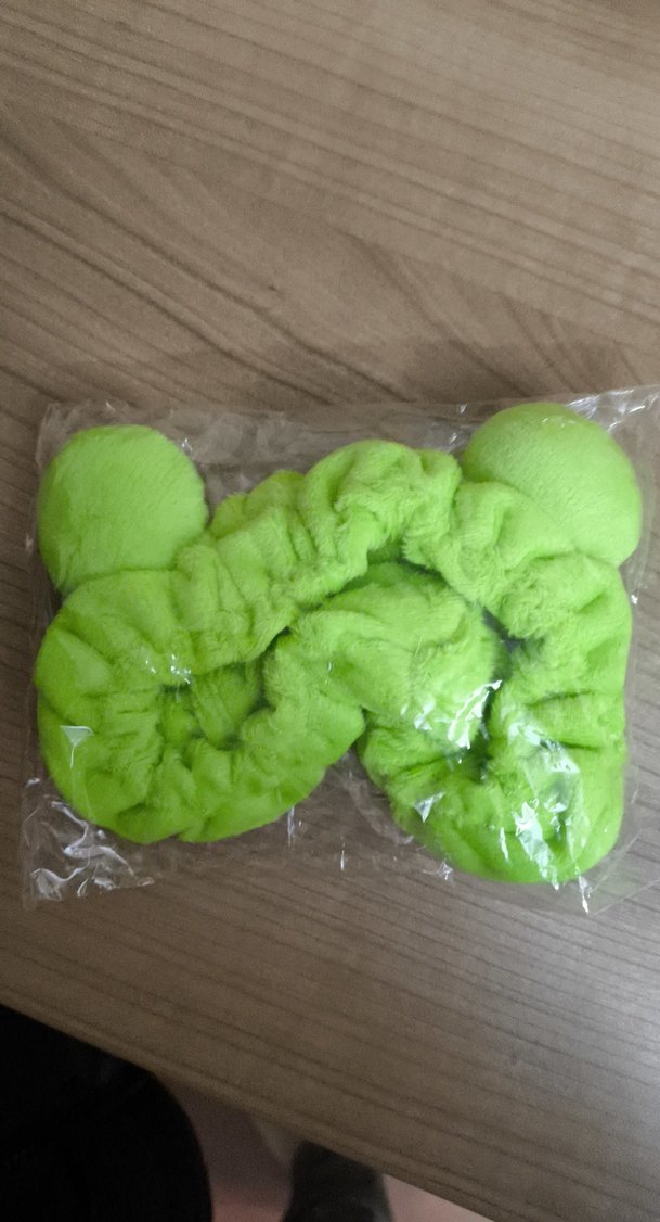 Yeşil Kurbağa Tasarımlı Renkli Saç Bandı - Görsel 2