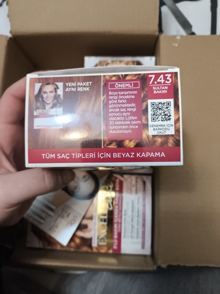 L'Oréal Excellence Creme 7.43 Sultan Bakırı Saç Boyası - Görsel 4
