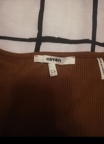 l Beden Koton Crop Bluz