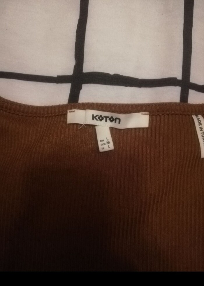 Koton Crop Bluz - Görsel 3