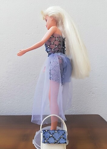 Beden Renk Barbie bebeklere özel tasarım kıyafet