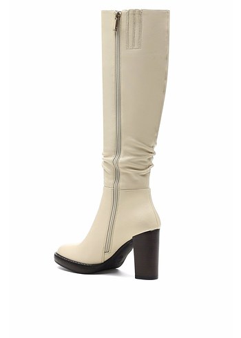 İnci Presy.z 1pr Fermuarlı Topuklu Çizme - Görsel 2