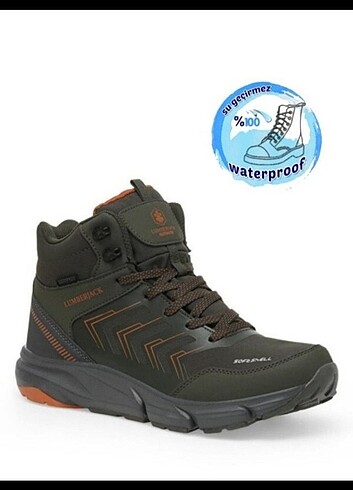 41 Beden haki Renk Lumberjack Waterproof Spor Bot