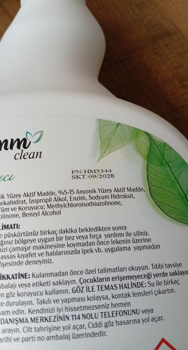 Hommd Leke Çıkarıcı Boraks Katkılı 750 ml - Görsel 2