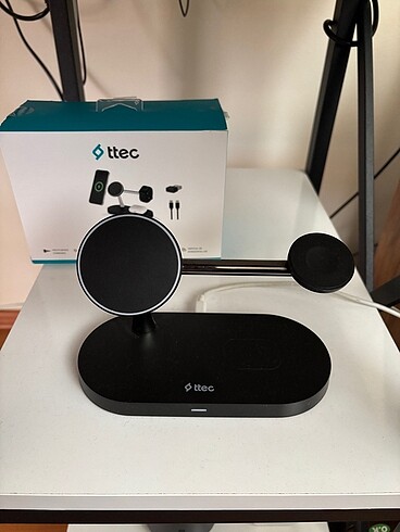 ttec AirCharger Quattro M MagSafe Uyumlu 4'ü 1 Arada iPhone + Ap - Görsel 3