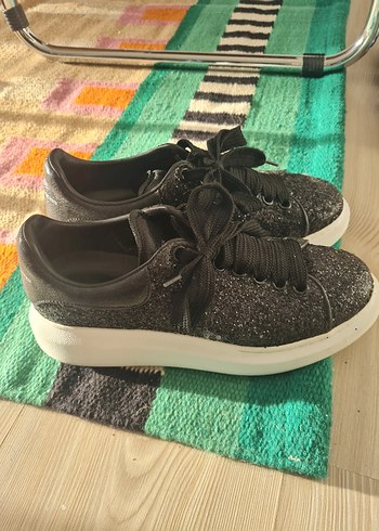 Alexander McQueen simli kadın spor ayakkabı - Görsel 12