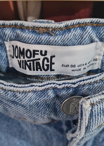 yırtık Mavi Kadın Kot Pantolon - Görsel 5