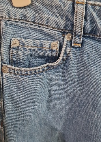 yırtık Mavi Kadın Kot Pantolon - Görsel 4