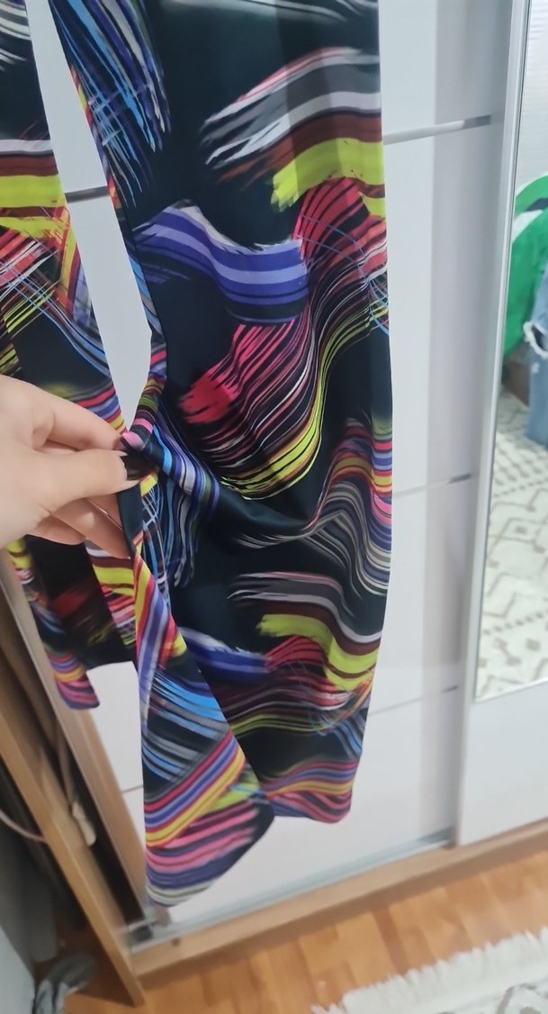 Renkli ispanyol Kadın spor tayt - Görsel 2