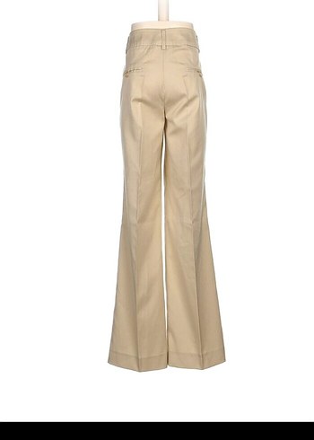 Bej Pilili Kadın Ofis Pantolonu - Görsel 2