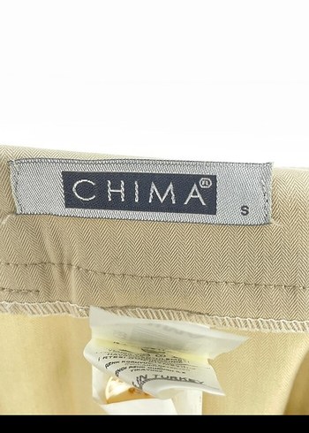 Bej Pilili Kadın Ofis Pantolonu - Görsel 3