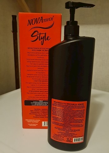 Nova Touch Style Brezilya Keratin Jeli 1000 ml - Görsel 5