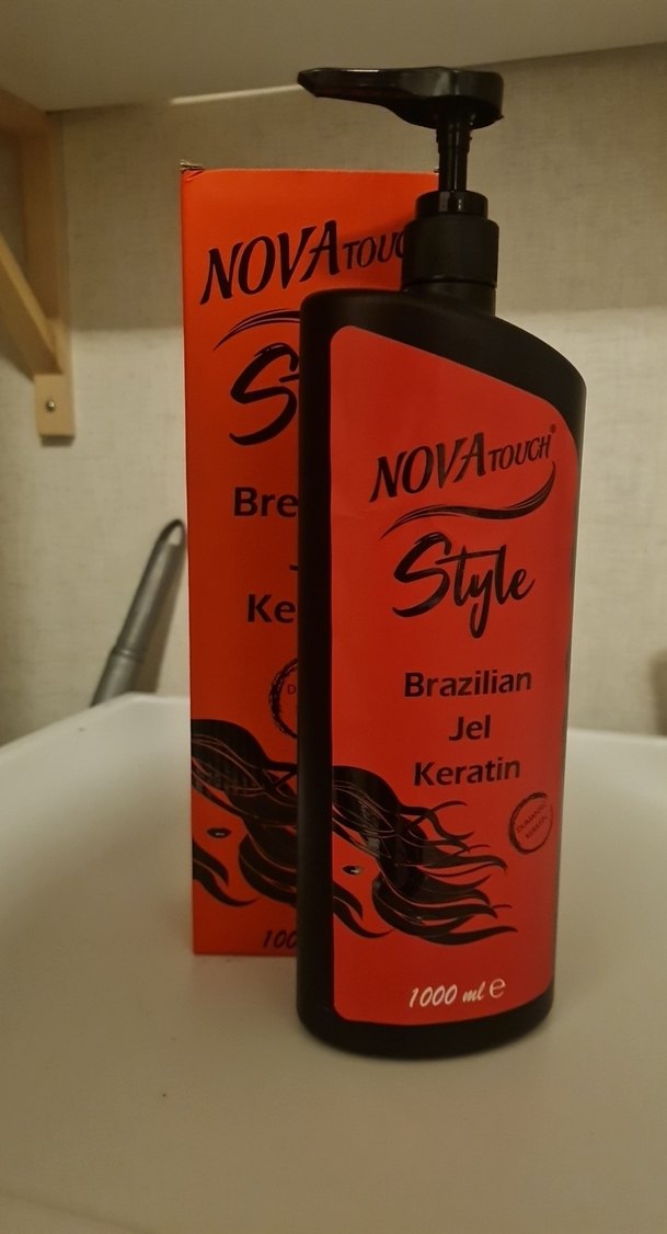 Nova Touch Style Brezilya Keratin Jeli 1000 ml - Görsel 3
