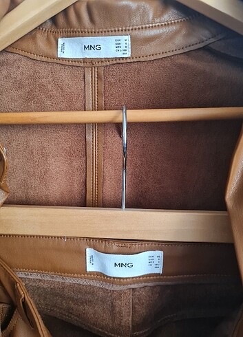 m Beden Mango deri takım