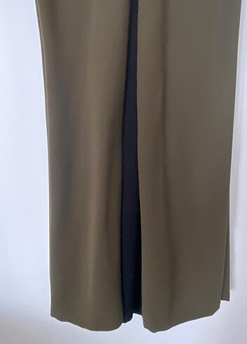 38 Beden haki Renk Twist kumas pantolon