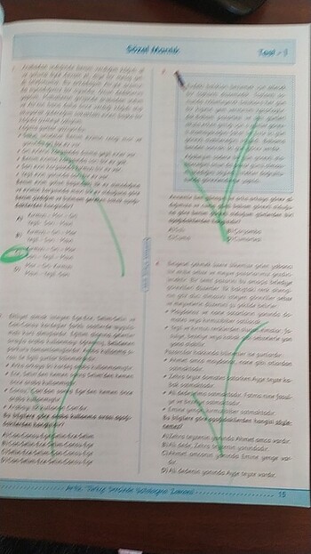 8. Sinif test ve etkinlik kitabı
