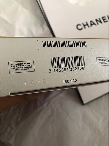 Beden Chanel Eau Splendide