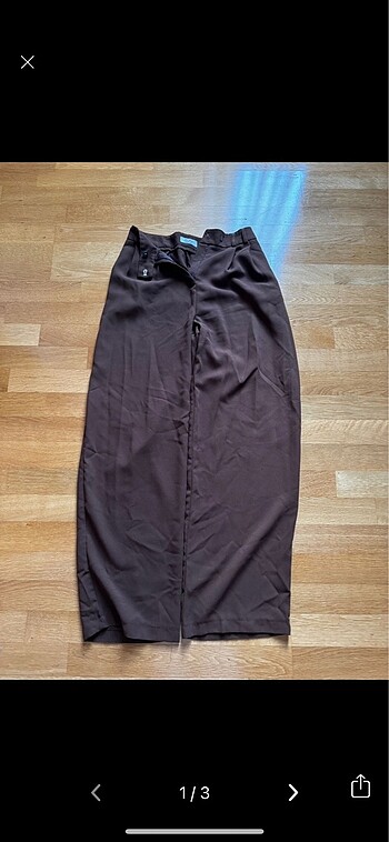 Kumas plazzo pantolon