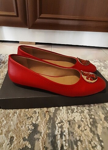 Tory Burch Kirmizi Tory Burch Babet 