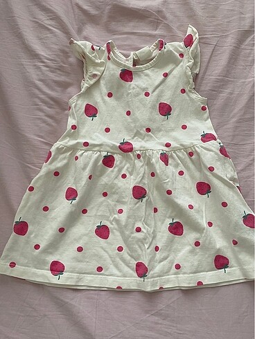 H&M 6-9 ay kız çocuk elbisesi