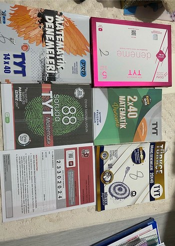 TYT Matematik ve Türkçe Soru Bankası Seti