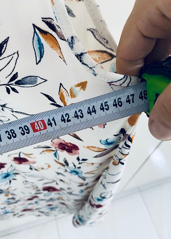 Mango Çiçek Desenli Kolsuz A kesim Hamile elbisesi