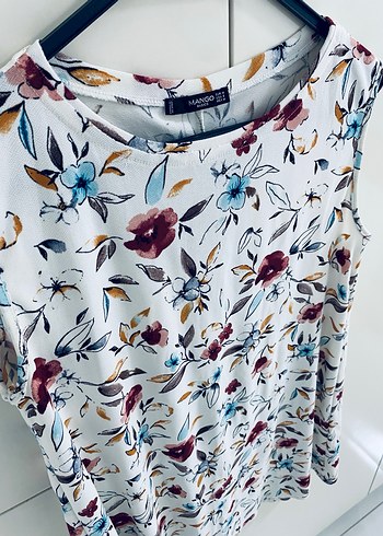 Çiçek Desenli Kolsuz A kesim Hamile elbisesi - Görsel 3