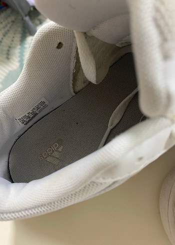 Beyaz Adidas Hoops 3.0 unisex Spor sneakers - Görsel 4