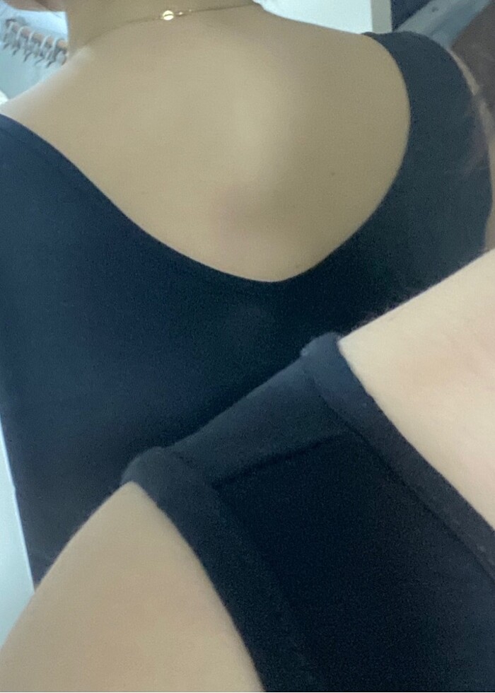 Viskon basic body ön arka V yaka kolsuz - Görsel 5