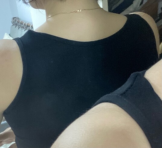 Viskon basic body kare yaka kolsuz - Görsel 2