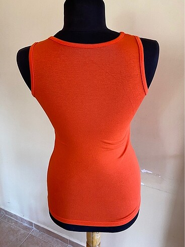 Viskon basic body kare yaka kolsuz - Görsel 5