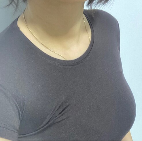 Viskon basic body sıfır / bisiklet yaka düşük kol