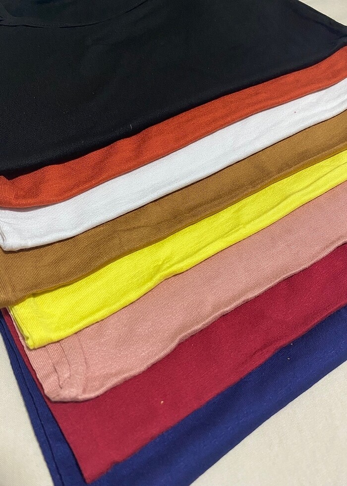 Viskon basic body ön arka / sırtı açık ince askı kare yaka kolsu - Görsel 5