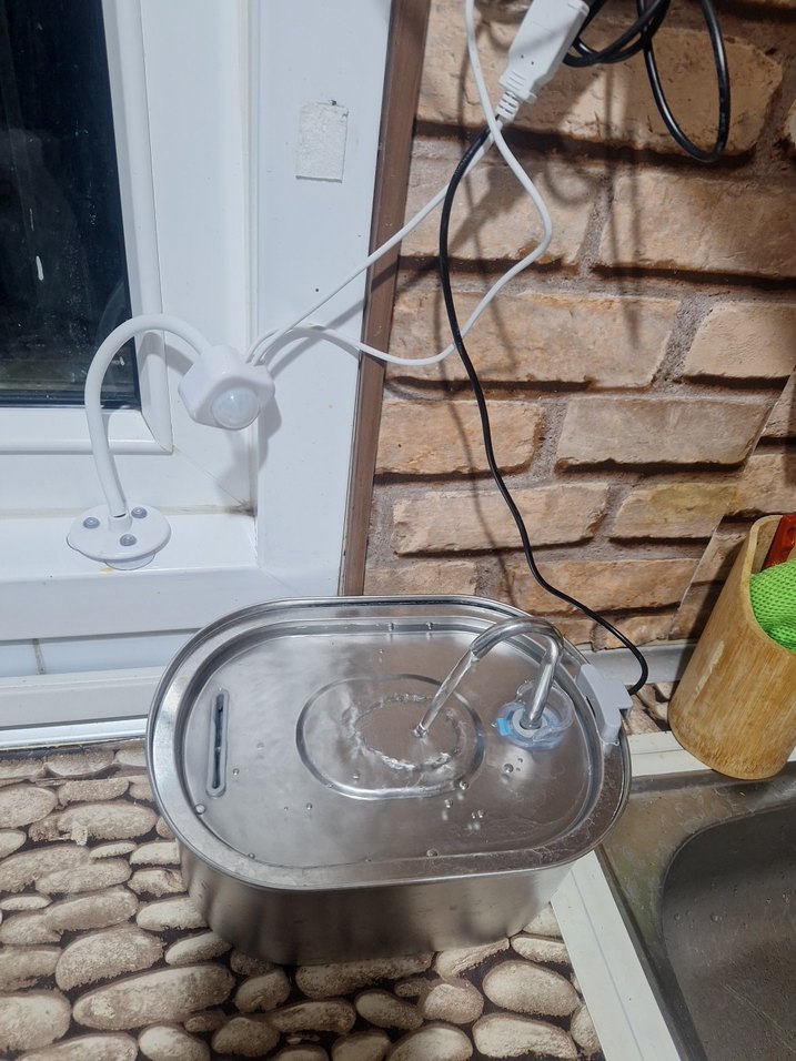 Çelik kedi köpek su kabı - Görsel 5