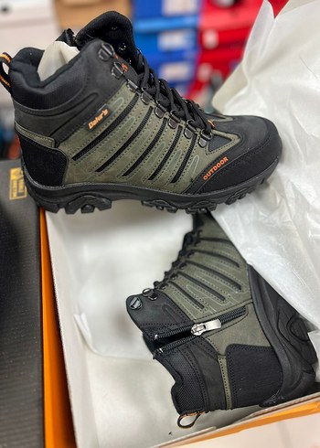 yeşil Kamuflaj Desenli Erkek Outdoor Ayakkabı - Görsel 3