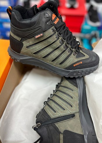 Kamuflaj Desenli Bağcıklı Erkek Outdoor Ayakkabı - Görsel 4