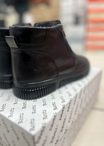 Fermuarlı Siyah Erkek Günlük Bot - Görsel 7