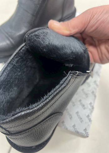 Siyah Tokalı Erkek Sokak Stili Bot - Görsel 7