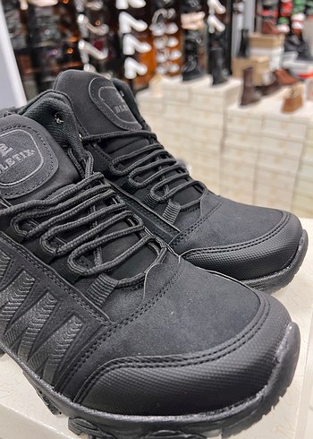 Siyah Bağcıklı Erkek Outdoor Ayakkabı - Görsel 5