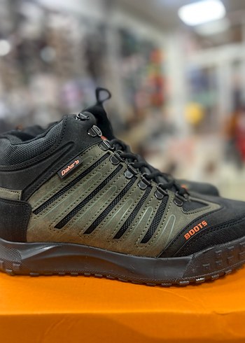 Gri Kamuflaj Desenli Bağcıklı Outdoor Erkek Bot - Görsel 7