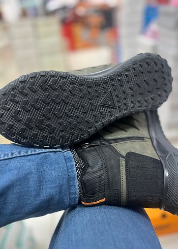 Gri Kamuflaj Bağcıklı Erkek Outdoor Ayakkabı - Görsel 2