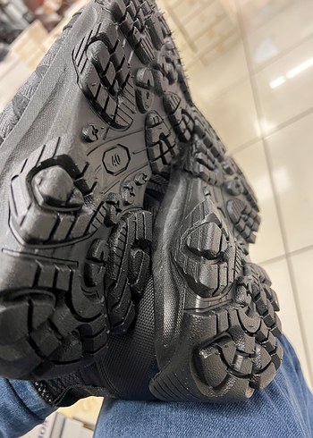 Siyah Bağcıklı Erkek Outdoor Spor Ayakkabı - Görsel 9