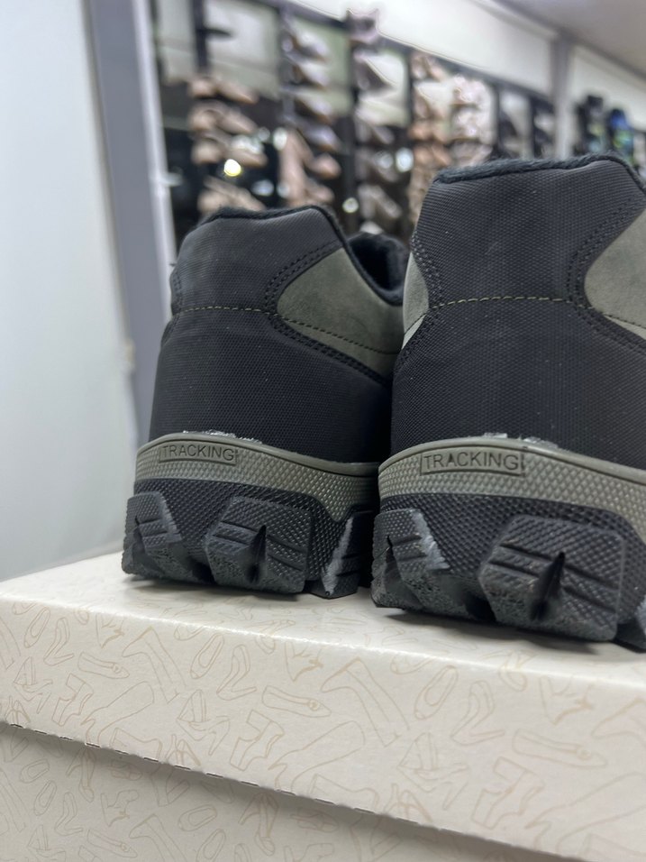 Haki Kamuflaj Fermuarlı Erkek Outdoor Ayakkabı - Görsel 4