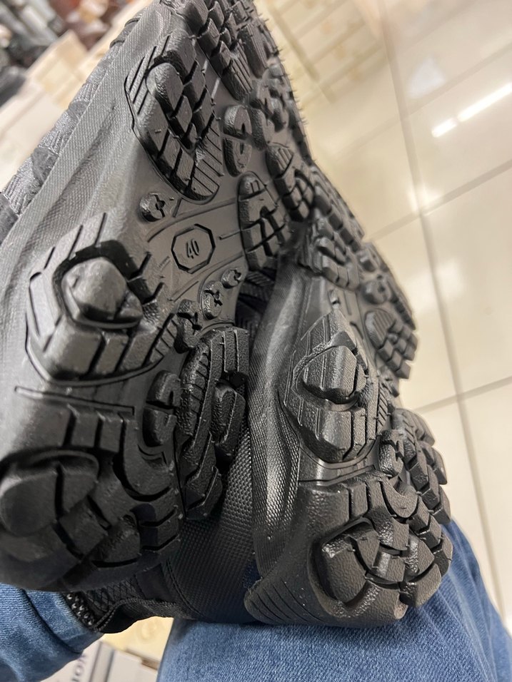 Erkek Siyah Bağcıklı Outdoor Ayakkabı - Görsel 3